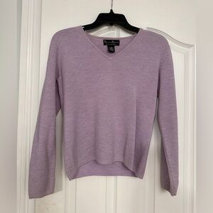 Mercer & Madison Lavender V-Neck Sweater